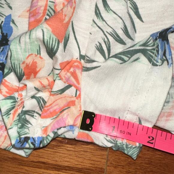 NWT Jessica Simpson Toddler Girls Ruffle Tropical Floral Romper Size 5 - Picture 13 of 13